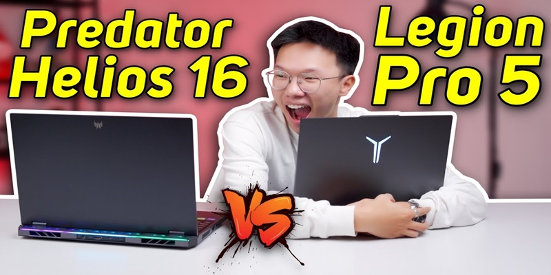 Predator Helios 16 vs Legion Pro 5