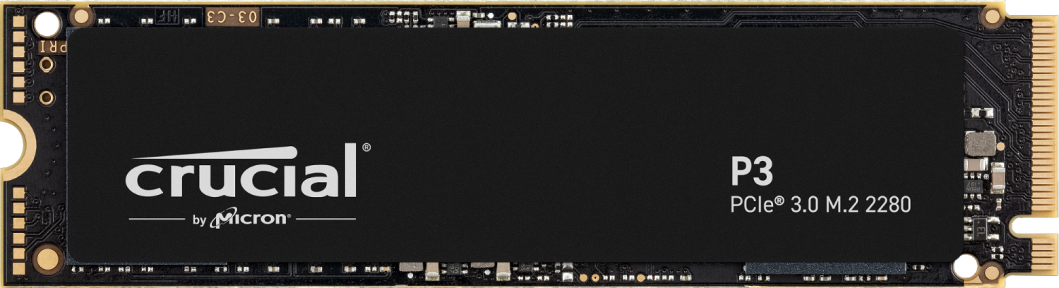 Ổ cứng SSD M2 Crucial P3 500GB NVMe PCIe 3.0 x4 2280