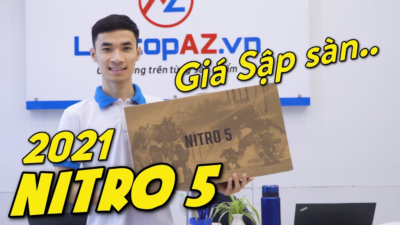 (Unbox) Acer Nitro 5 (2021) Intel Gen 11 - Giá Sập Sàn tại LaptopAZ