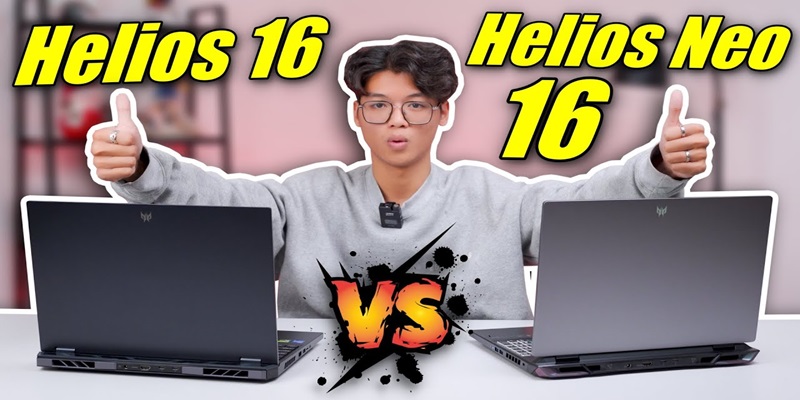 Acer Predator Helios Neo 16 vs Helios 16