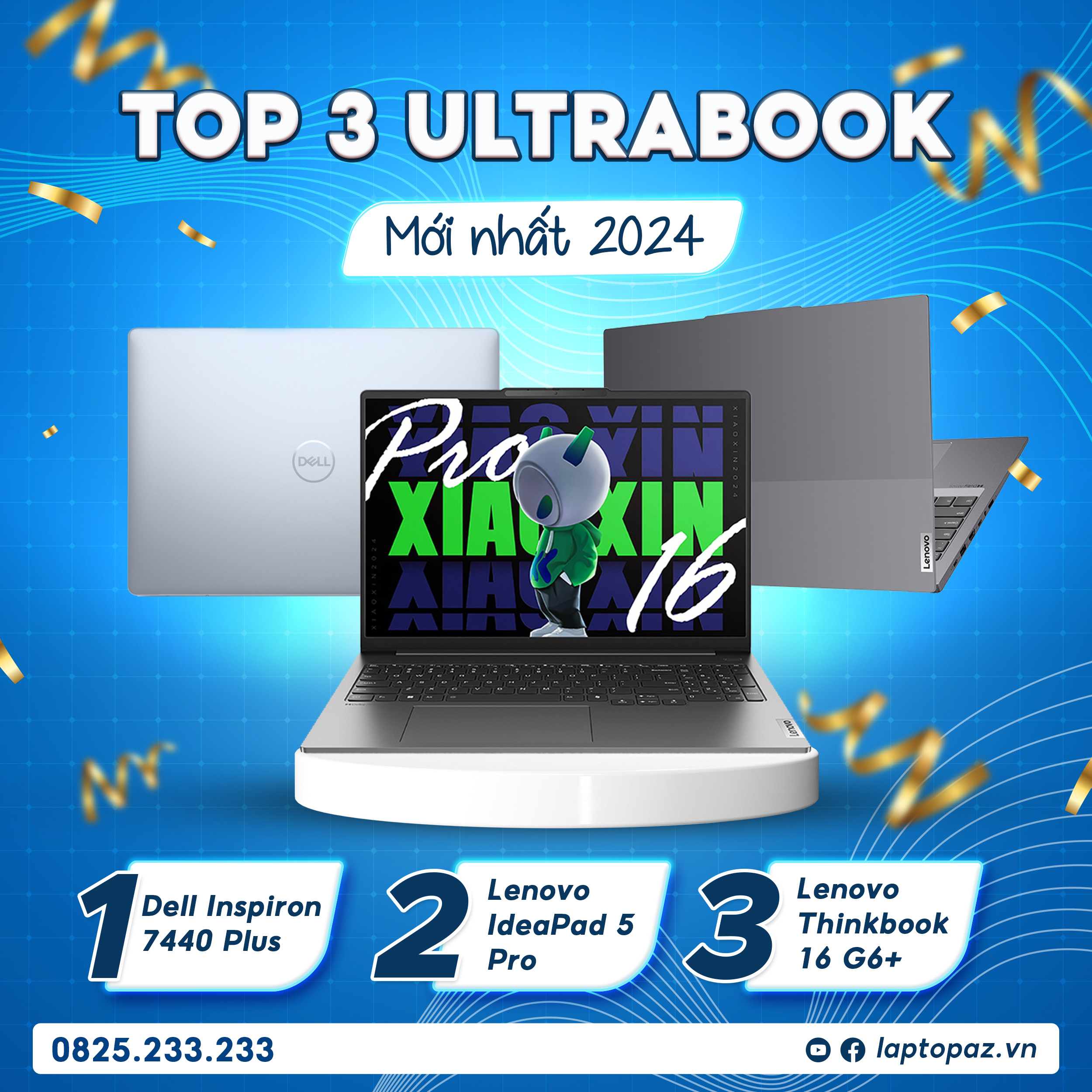 Top 03 Ultrabook Mới Nhất 2024 Không Thể Bỏ Lỡ