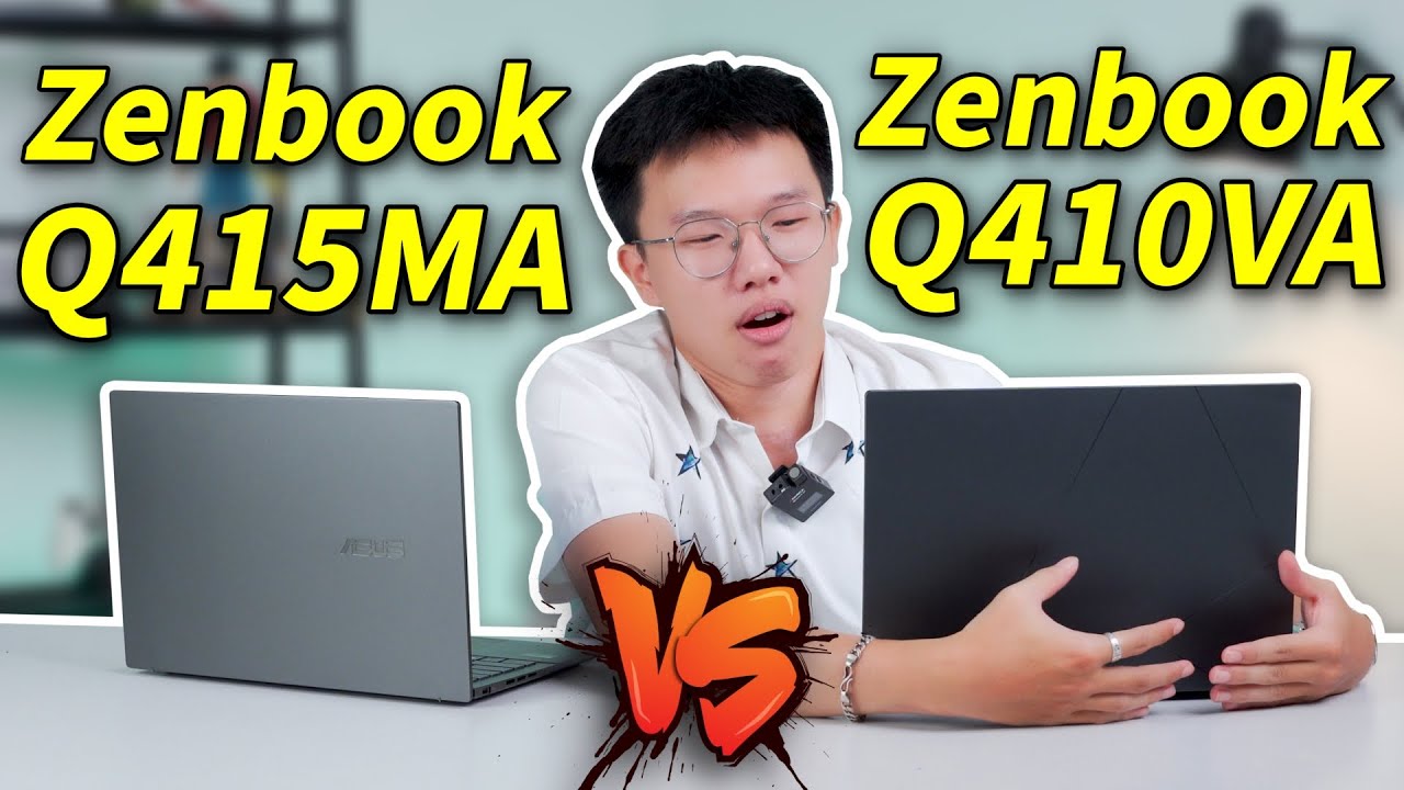  Asus Zenbook 14 OLED Q415MA vs Q410VA