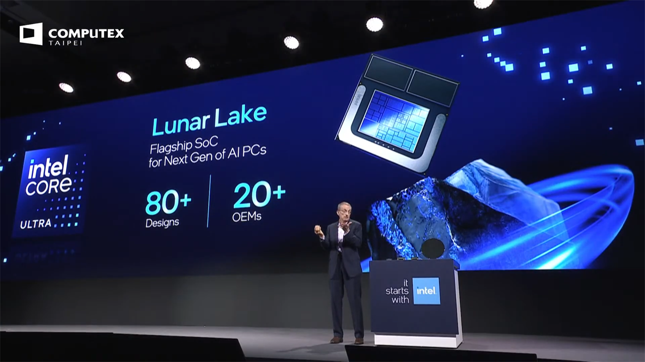 Intel ra mắt chip Lunar Lake, PC AI Copilot+