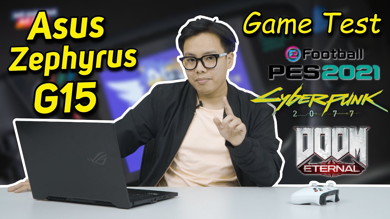 (Games Test) Asus Zephyrus G15: Ryzen 7 (4800HS | GTX 1660Ti | 144Hz)