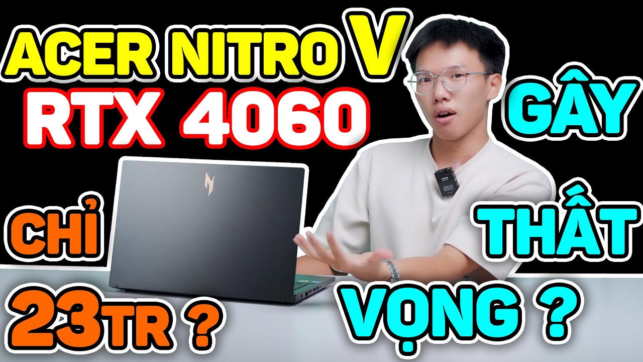 Review Acer Nitro V 15 - Có 