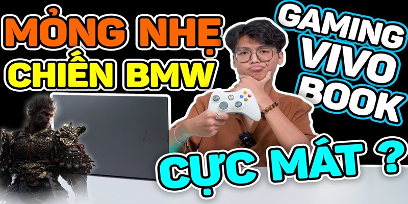 Chơi Black Myth Wukong trên Laptop gaming Mỏng Nhẹ GIÁ RẺ nhưng muốn MÁT..?