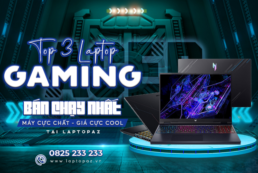 TOP 3 Laptop Gaming Acer bán chạy nhất chương trình BACK TO SCHOOL tại LaptopAZ