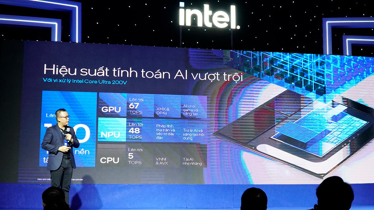 Intel chính thức ra mắt dòng vi xử lý Core Ultra Series 2 tại Việt Nam