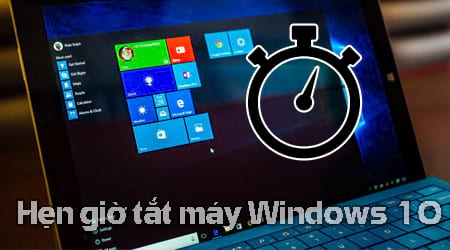 3 cách hẹn giờ tắt máy tính trên Win 10