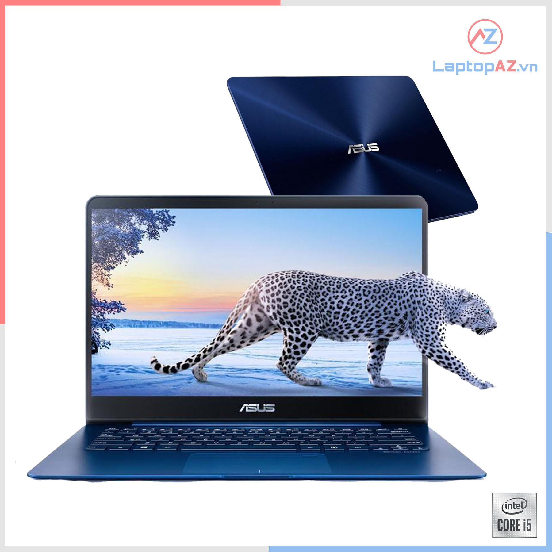 Laptop Asus ZenBook UX430UA-GV162T (Core i5- 7200U, 4GB, 256GB, VGA Intel HD Graphics 620, 14.0 inch Full HD IPS)