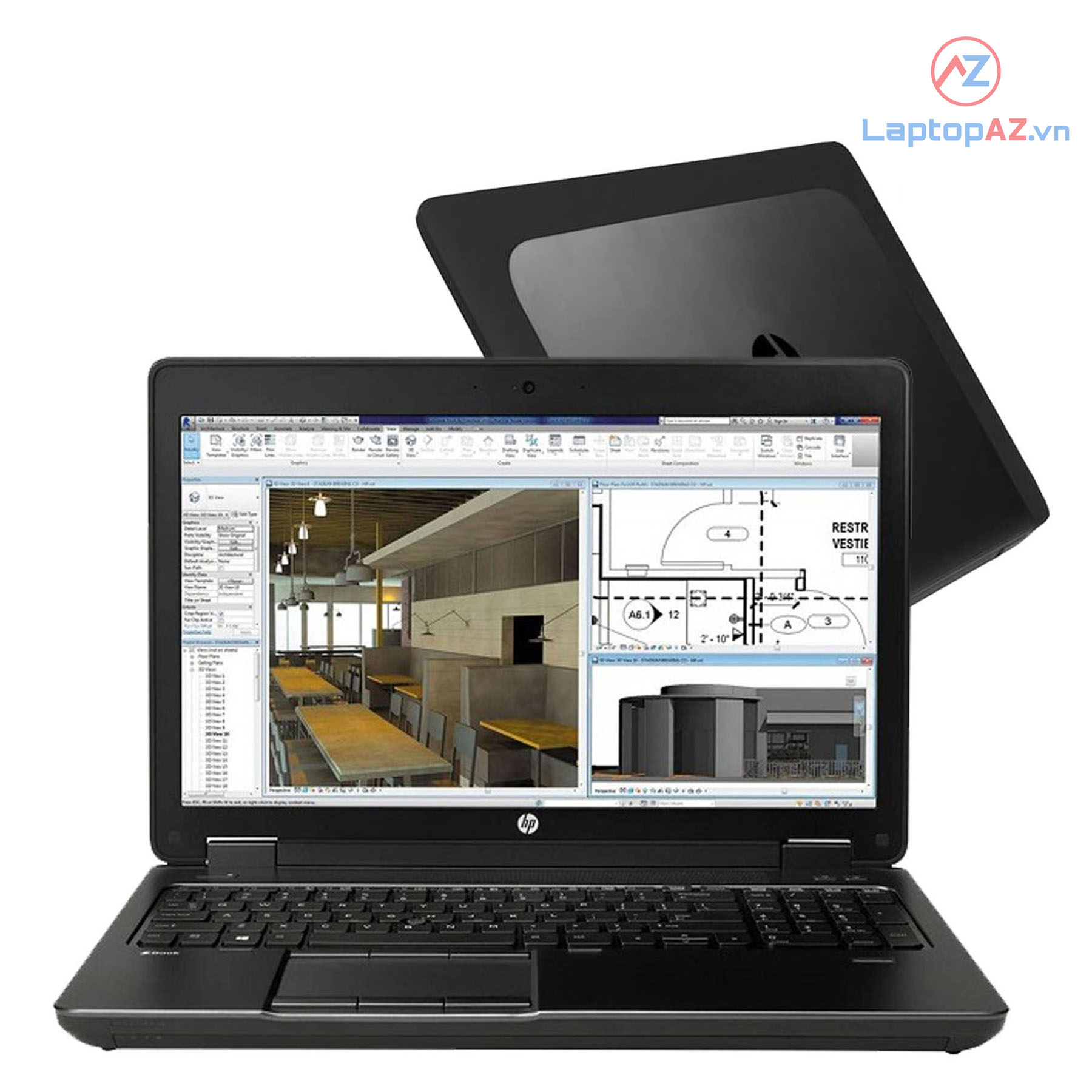 Laptop HP Zbook 15 G2 (Core i7-4810MQ, 8GB, 500GB, VGA 2GB NVIDIA K1100M, 15.6 inch FHD)