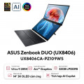 Laptop Asus ZenBook Duo UX8406CA-PZ109WS | Core Ultra 9 285H, 32GB, 1 TB, 14 inch 3K OLED, Cảm ứng, Office