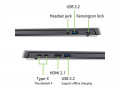 Laptop Acer Aspire 16 AI A16-71M-59L5 NX.J4YSV.001 | Ultra 5 125H, 16GB, 512GB, Intel Arc Graphics, 16 inch FHD+, Win 11, Xám