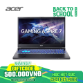 Laptop Acer Gaming Aspire 7 A715-59G-59RD NH.DXUSV.001 | Core 5 210H, 16GB, 512GB, RTX 3050 4GB, 15.6 icnh FHD, Win 11, Đen