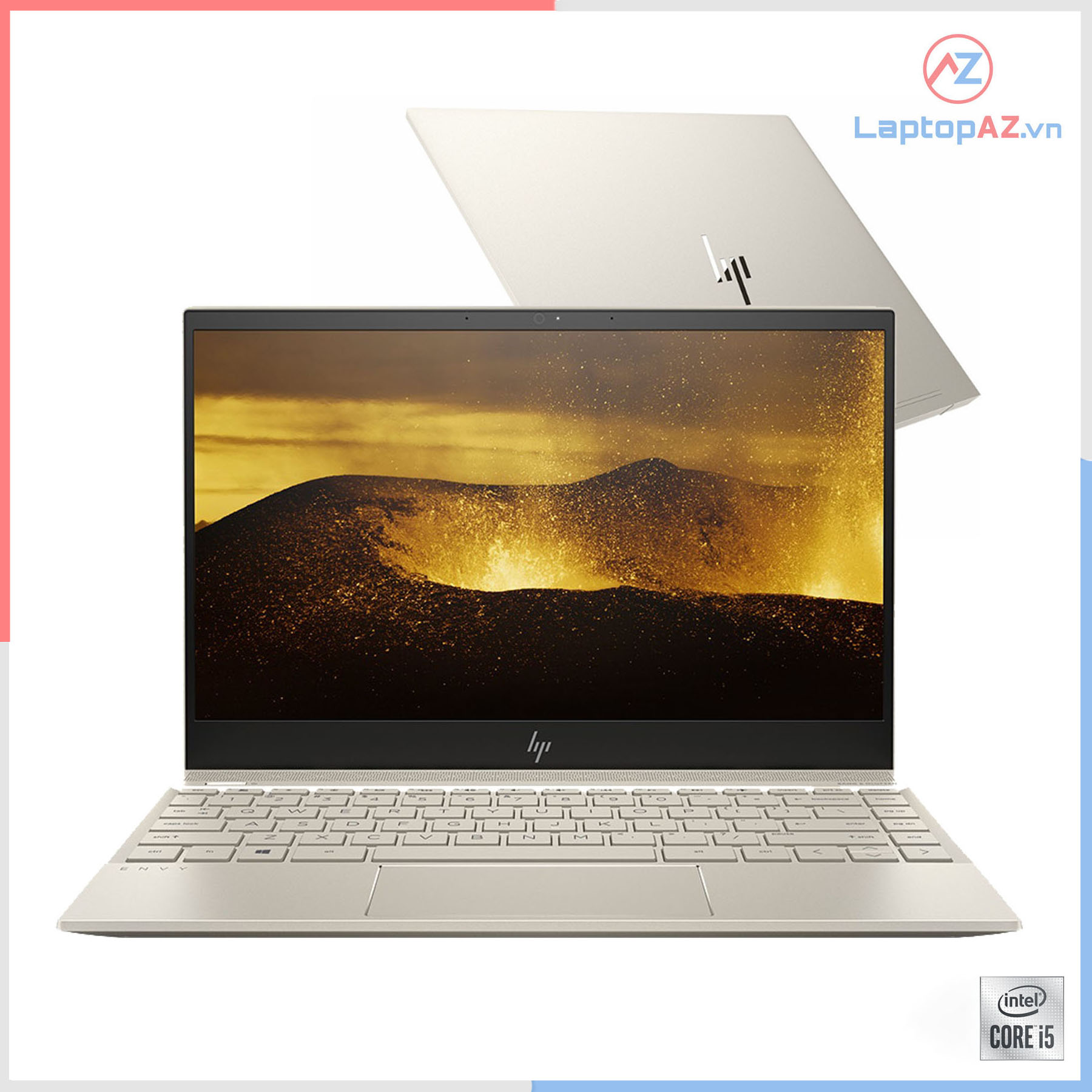 Laptop HP ENVY 13 (Core i5-7200U, 4GB, 256GB, VGA Intel UHD Graphics 620,13.3 inch FHD IPS)