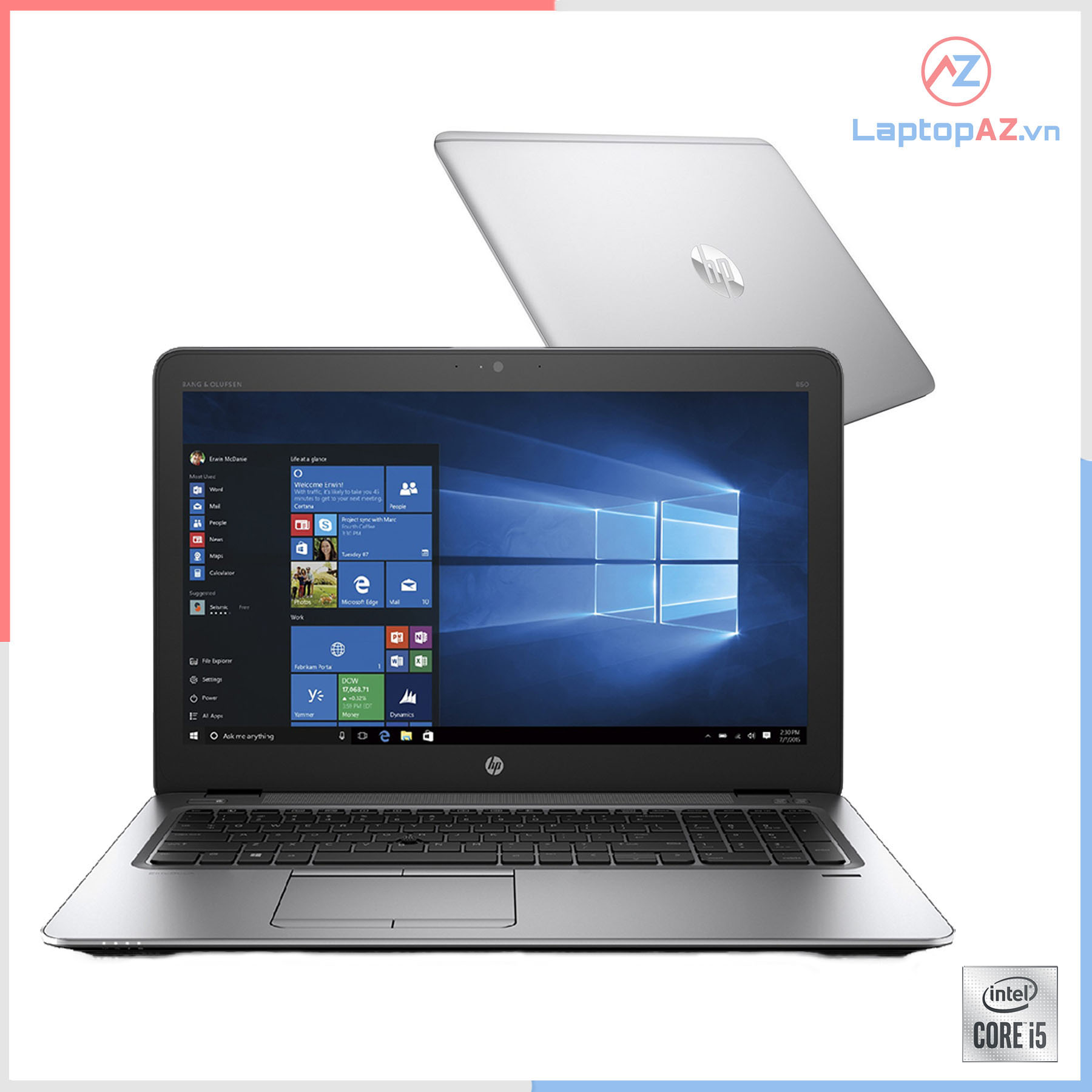 Laptop HP Elitebook Folio 1040-G3 (Core i5-6300U, 8GB, 256GB, intel HD Graphics 520, 14 inch FHD) 