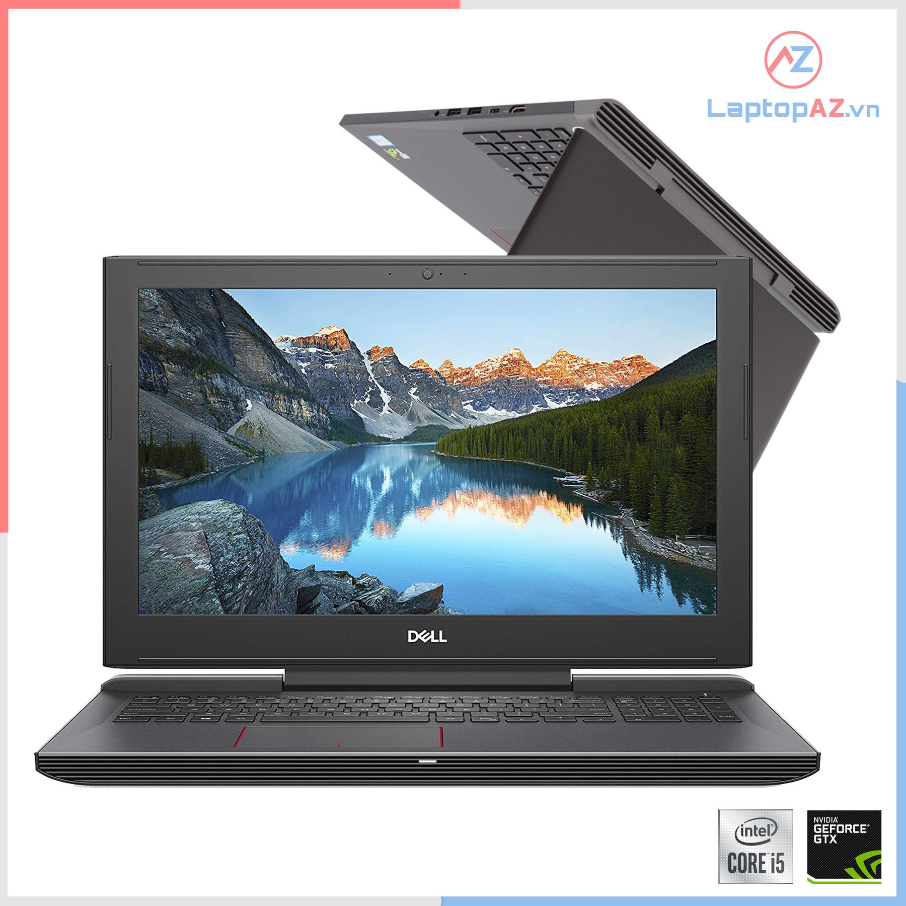Laptop Dell G5 5587 (Core i5-8300H, 8GB, 256GB , VGA 6GB NVIDIA GTX 1060, 15.6 inch FHD IPS)