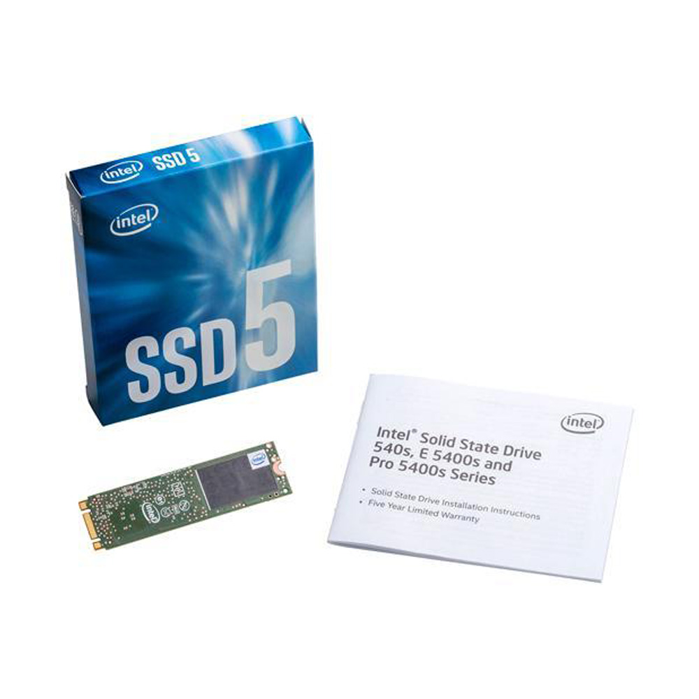 Ổ cứng M.2 2280 Intel 540s - 180 GB - Bảo hành chính hãng 36 tháng