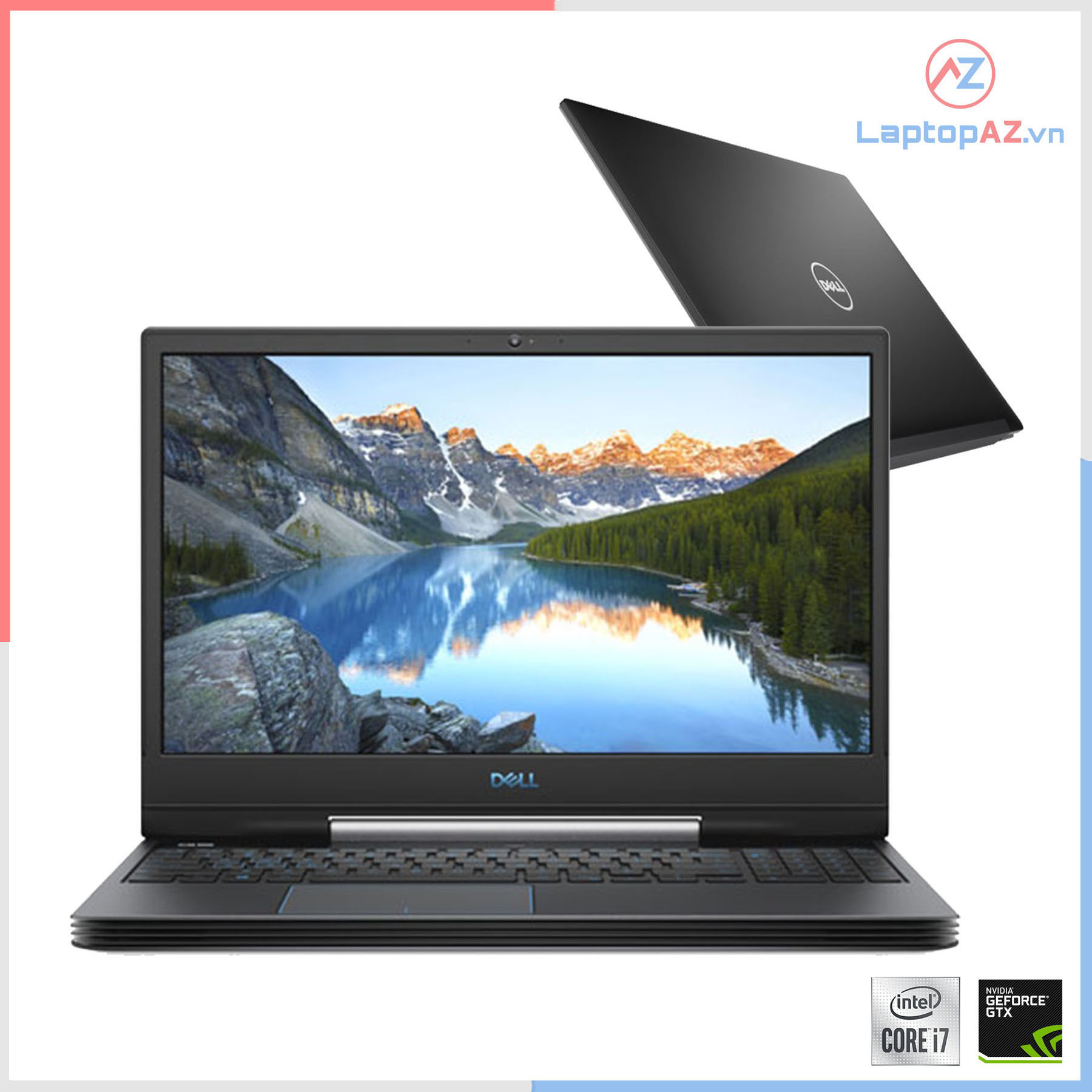 Laptop cũ Dell G5 15 5590 2019  i7-9750H, 8GB, 256GB, GTX 1660Ti, 15.6 FHD