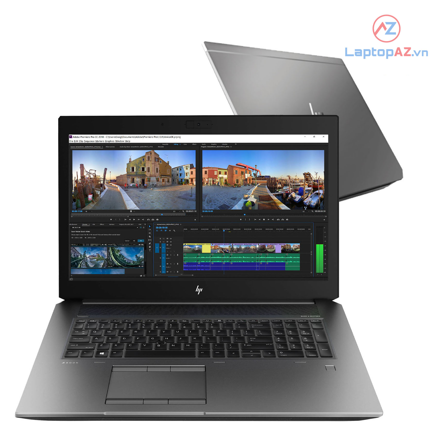 [Mới 99%] Laptop HP Zbook 15 G5 (Xeon E-2186M, 16GB, 512GB, VGA 4GB NVIDIA P2000, 15.6 FHD IPS)
