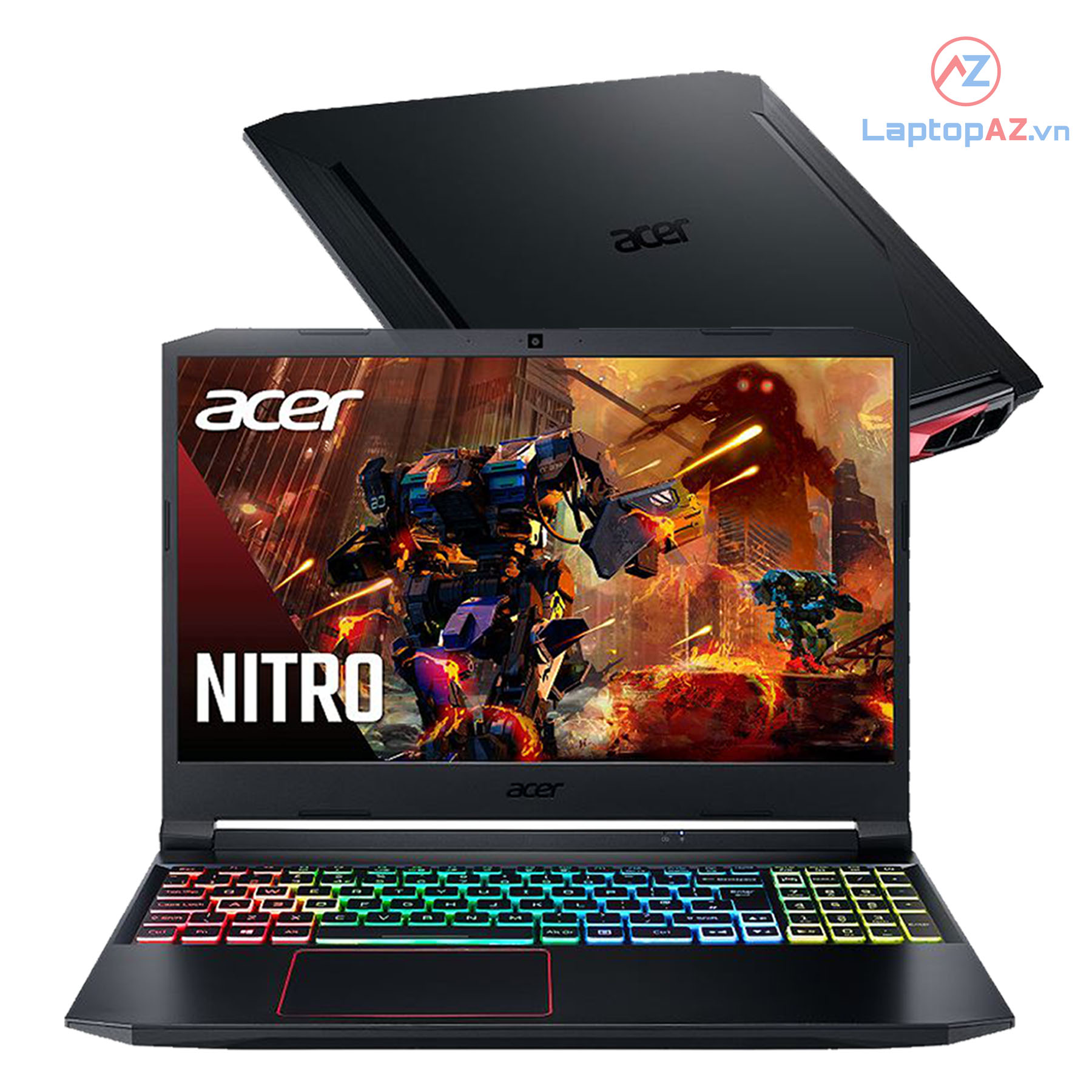 [Mới 100%] Acer Gaming Nitro 5 AN515-55-77P9 CORE i7-10750H, 8GB, 512GB, VGA 4GB GTX 1650Ti, 15.6 FHD IPS 144Hz 