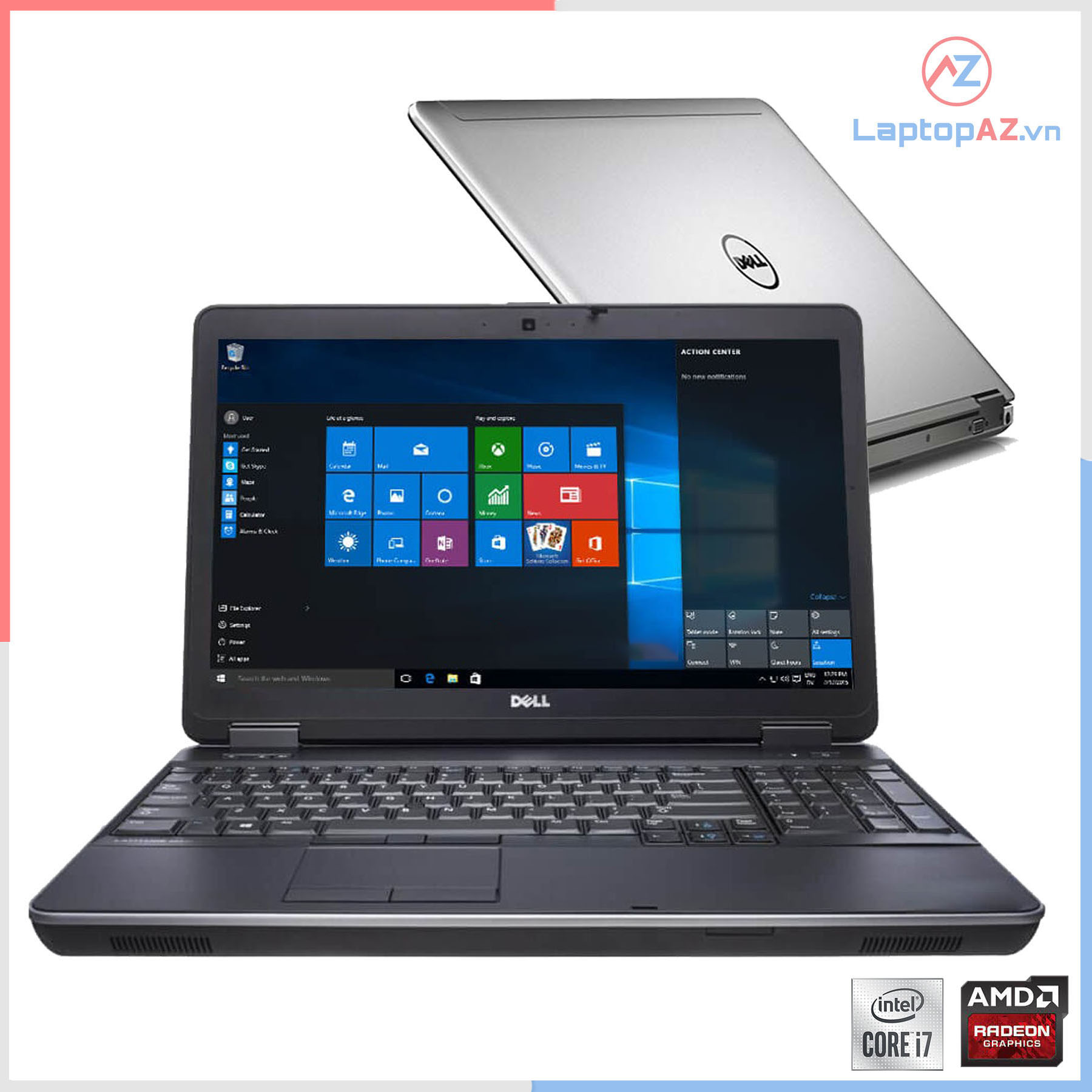 Laptop Dell Latitude E6540 (Core i7 4800MQ, 8GB, 256GB, VGA 2GB AMD Radeon HD 8790M, 15.6 FHD IPS)