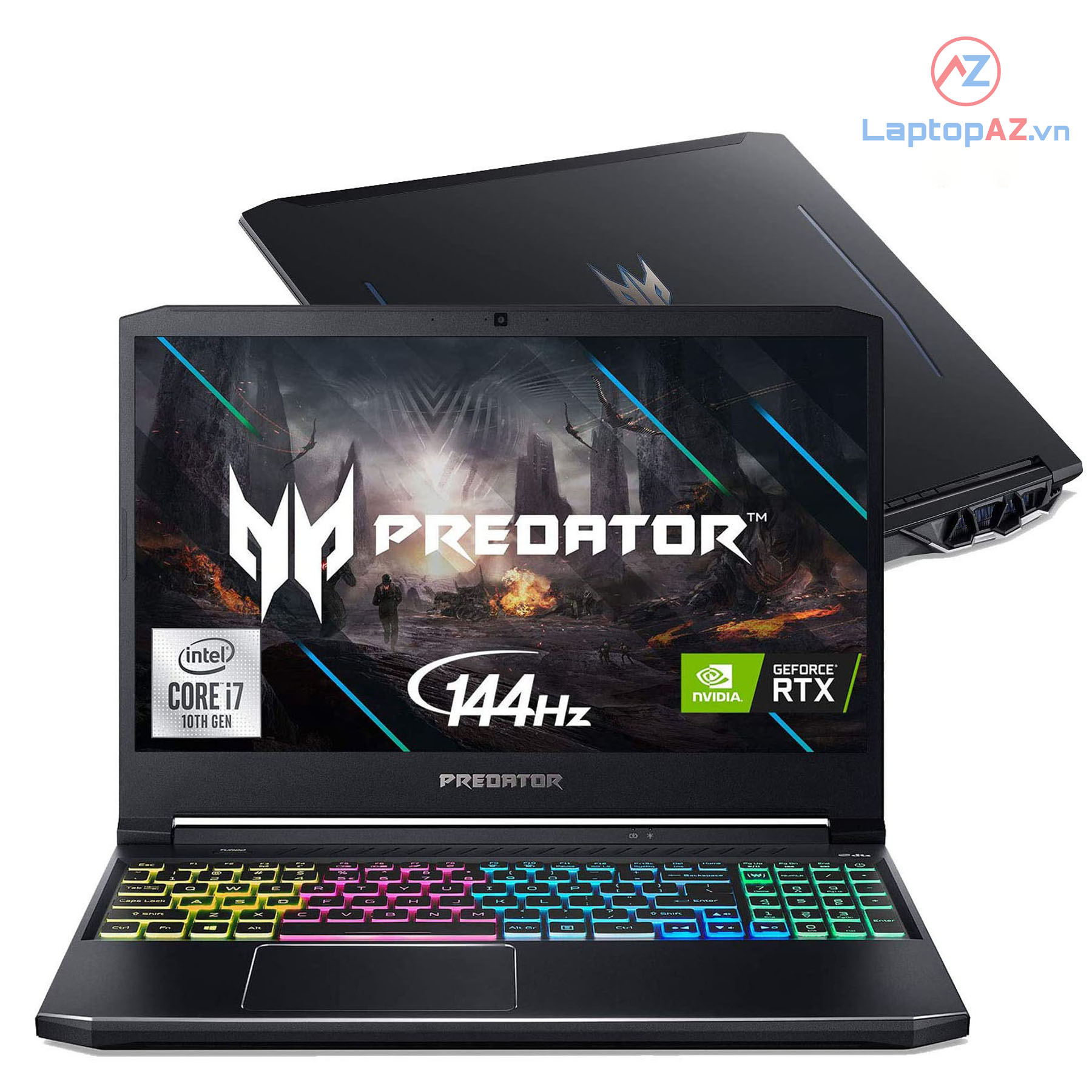 [Mới 99%] Acer Predator Helios 300 PH315-53-593K Core i5-10300H, 16GB, 512GB, RTX 2060, 15.6'' FHD 144Hz