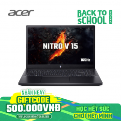 Laptop Acer Nitro V ANV15-41-R1JY NH.QPFSV.001 | Ryzen 5 6600H, 16GB, 512GB, RTX 3050 6GB, 15.6 inch FHD IPS 165Hz
