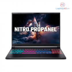 Laptop Acer Gaming Nitro ProPanel ANV16S-61-R9ZV NH.QXPSV.002 | Ryzen  AI 7 350, 32GB, 1TB, RTX 5060 8GB, 16inch 2K+ 180Hz, Đen
