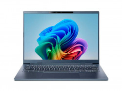 Laptop Acer Aspire 14 AI A14-11M-X8FP NX.JP3SV.001 | Snapdragon X X1-26-100, 16GB, 512GB, Qualcomm Adreno, 14inch FHD+, Win 11, Xanh