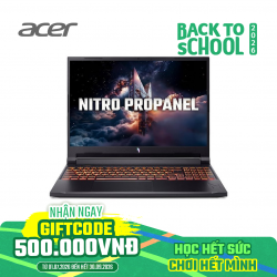 Laptop Acer Gaming Nitro ProPanel ANV16-72-782F NH.QUPSV.001 | Intel Core 7 240H, 16GB, 512GB, RTX 5050 8GB, 16 icnh FHD+