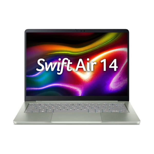 Laptop Swift Air 14 SFA14-I31-30KV NX.SHYSV.002 | Intel Core 3 processor 304, 8GB, 512GB, Intel Graphics, 14 inch WUXGA IPS, Win 11, Xanh
