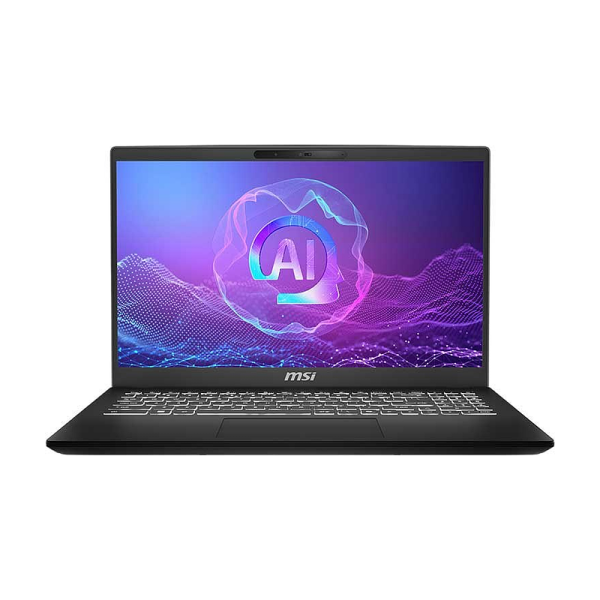 Laptop MSI Modern 15 H AI C2HMG-220VN | Intel Core Ultra 7 255H, 16GB, 512GB, Intel Arc Graphics, 15.6 inch FHD 60Hz, Win 11, Đen