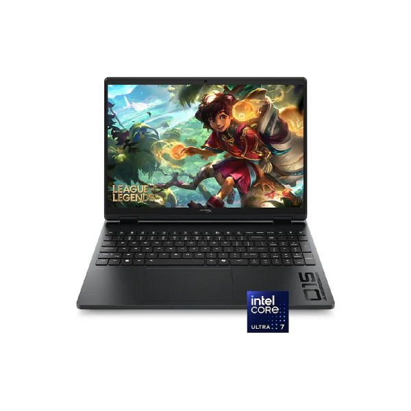 Laptop HP OMEN 15-GA0003dx | Intel Core Ultra 7 255H, 12GB, 512GB, RTX 5050 8GB, 15.3 inch WUXGA 165Hz, Win 11, Đen
