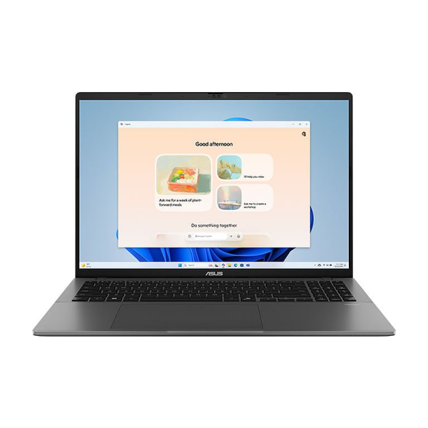 Laptop Asus Vivobook S16 S3607CA-SH080W | Intel Core Ultra 5 225H, 16GB, 512GB, Intel Arc Graphics, 16 inch WUXGA OLED, Win 11, Xám