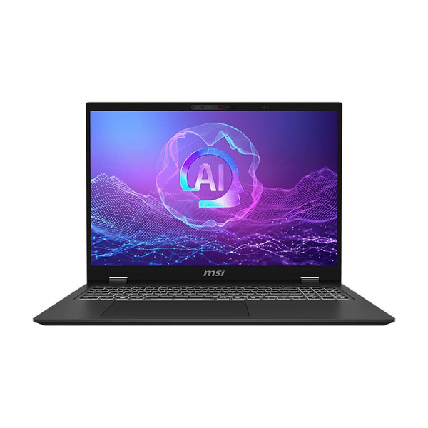 Laptop MSI PrestigePro 16 AI B2HVEG 251VN | Intel Core Ultra 7 255H, 32GB, 1TB, RTX 4050 6GB, 16 inch 4K OLED, Win 11, Xám