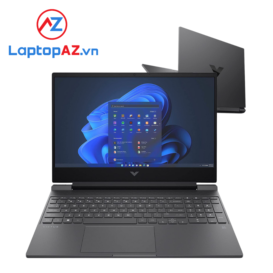 [Mới 100%] Laptop Gaming HP Victus 2022 15-fa0025nr (Core i5-12500H, RAM 8GB, SSD 512GB, RTX 3050, 15.6" FHD 60Hz)