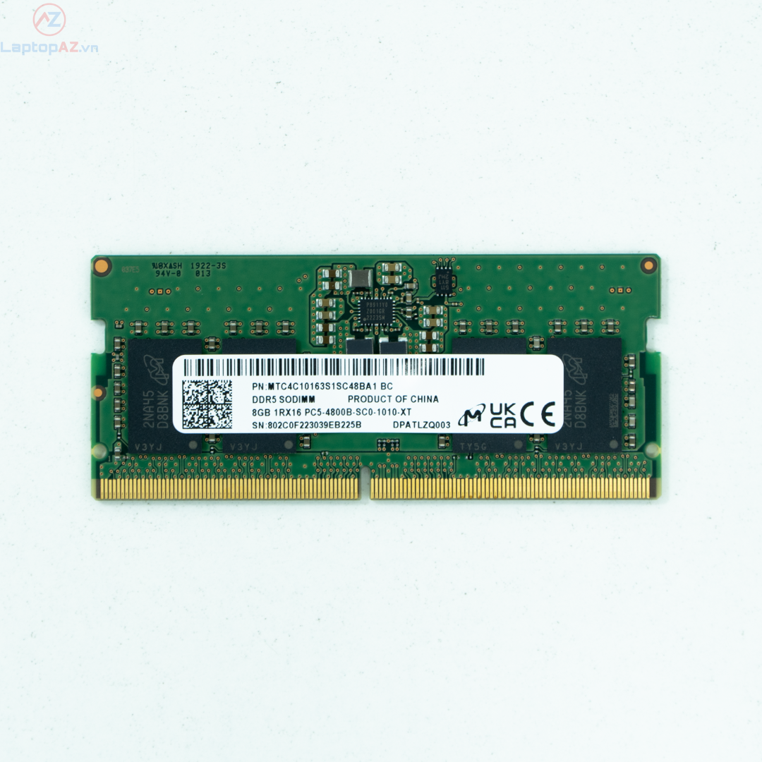 RAM DDR5 Laptop Micron 8GB Bus 4800MHz