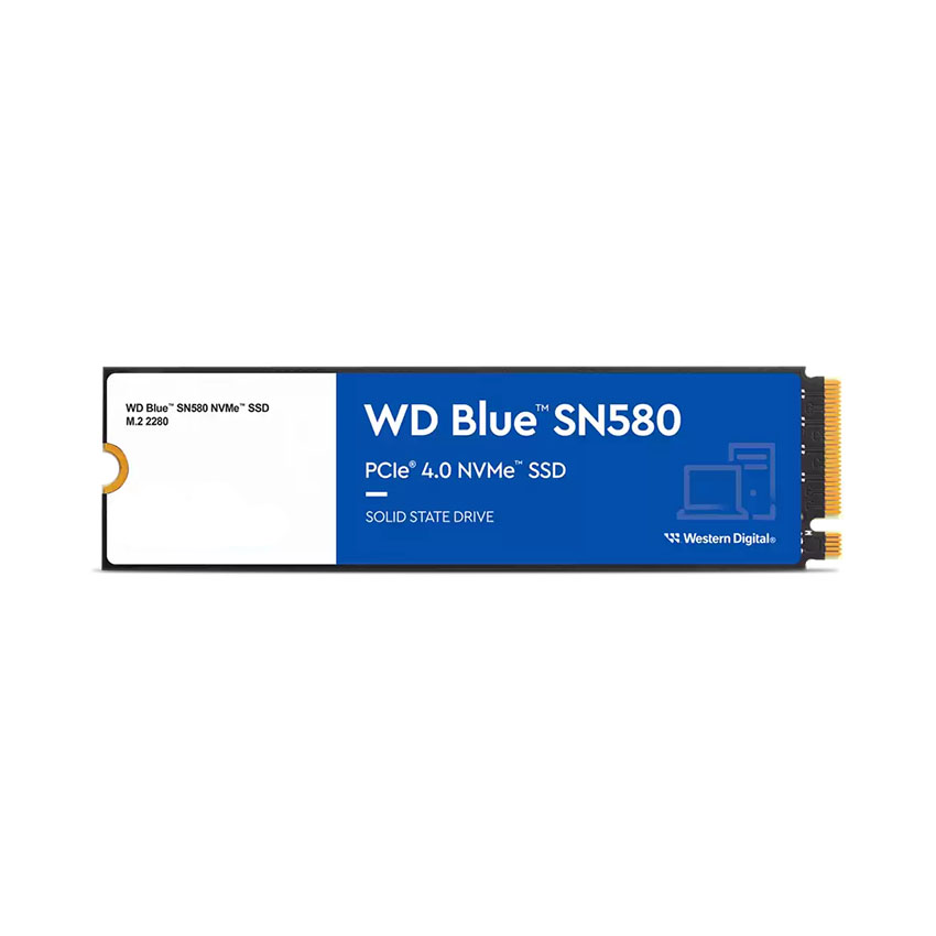 Ổ cứng SSD WD Blue SN580 500GB NVMe PCIe Gen 4.0