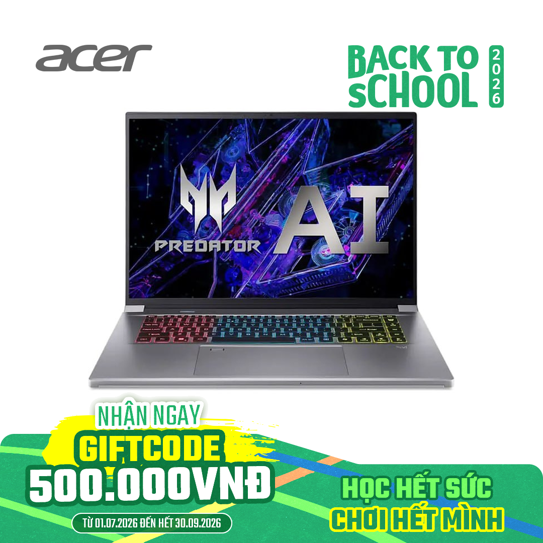 Acer Predator Triton Neo 16 PTN16-51-78JQ | Core Ultra 7 155H, 32GB, 2TB, RTX 4060 8GB, 16'' 2K+ IPS 240Hz