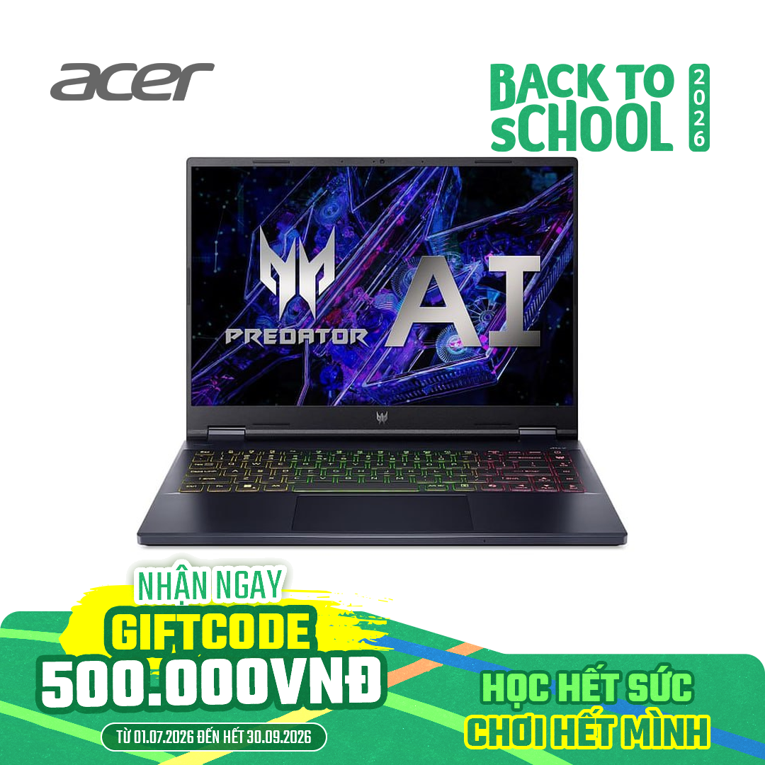 [New Outlet] Acer Predator Helios Neo 14 PHN14-51-79UB | Core Ultra 7 155H, 16GB, 1TB, RTX 4070 8GB, 14.5'' 2K+ 120Hz