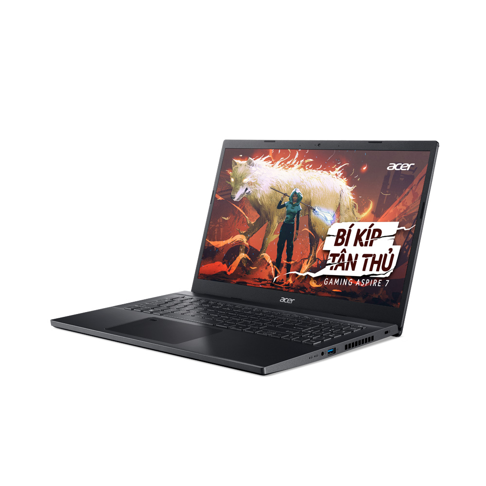 [New 100%] Acer Aspire 7 A715-76G-5806 - NH.QMFSV.002 (Core i5-12450H, 16GB, 512GB, RTX 3050 6GB, 15.6'' FHD, Vỏ Nhôm)