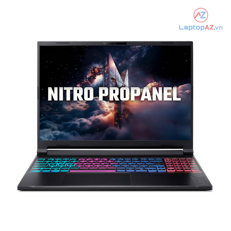 Laptop Acer Gaming Nitro ProPanel ANV16S-71-75LR NH.QXCSV.002| Intel Core 7 240H, 32GB, 512GB, RTX 5050 8GB, 16.0 inch 2K+, IPS, 180Hz, Đen