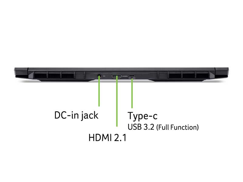 Laptop Acer Gaming Nitro V 16S AI ProPanel ANV16S-61-R7KQ NH.QXPSV.001 | Ryzen AI 5 340, 16GB, 512GB, RTX 5060 8GB, 16inch FHD 180Hz, Đen