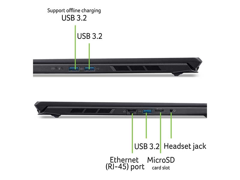 Laptop Acer Gaming Nitro 16S AI ProPanel AN16S-61-R5F4 NH.QXFSV.001 | Ryzen AI 7 350, 16GB, 512GB, RTX 5060, 16 inch FHD+ IPS 180Hz 100% sRGB