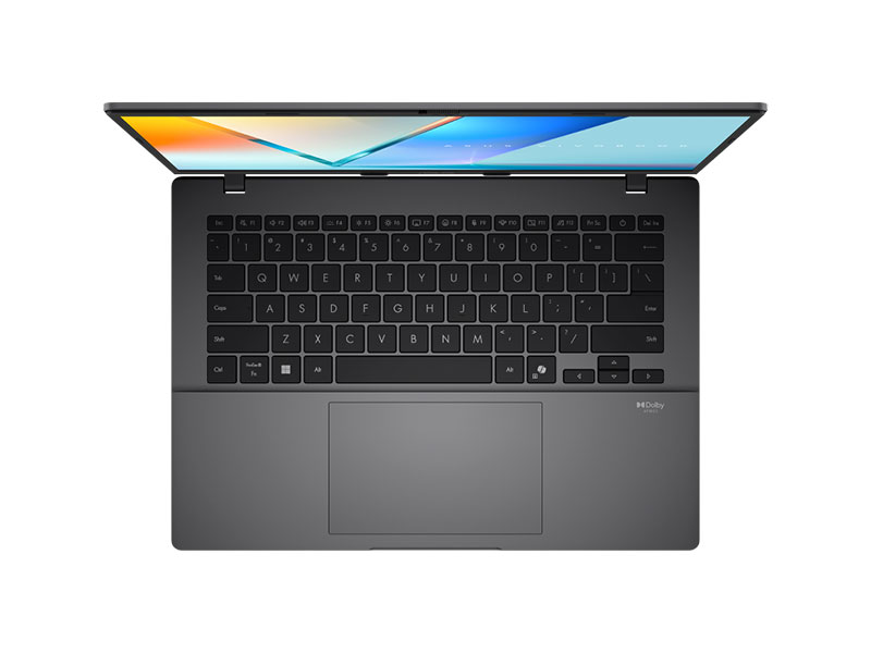 Laptop ASUS Vivobook S14 S3407CA-SF913W | Ultra 5 225H, 16GB, 512GB, Intel® Graphics, 14inch WUXGA OLED, Win 11, Xám