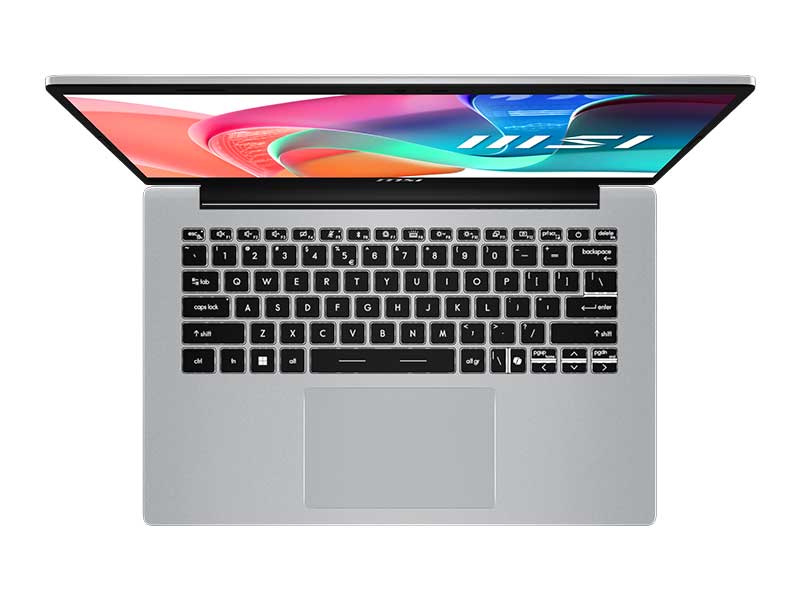 Laptop MSI Modern 14 F1MG-432VN | Core 5 120U, 16GB, 512GB, Intel Graphics, 14inch FHD, Win 11, Bạc