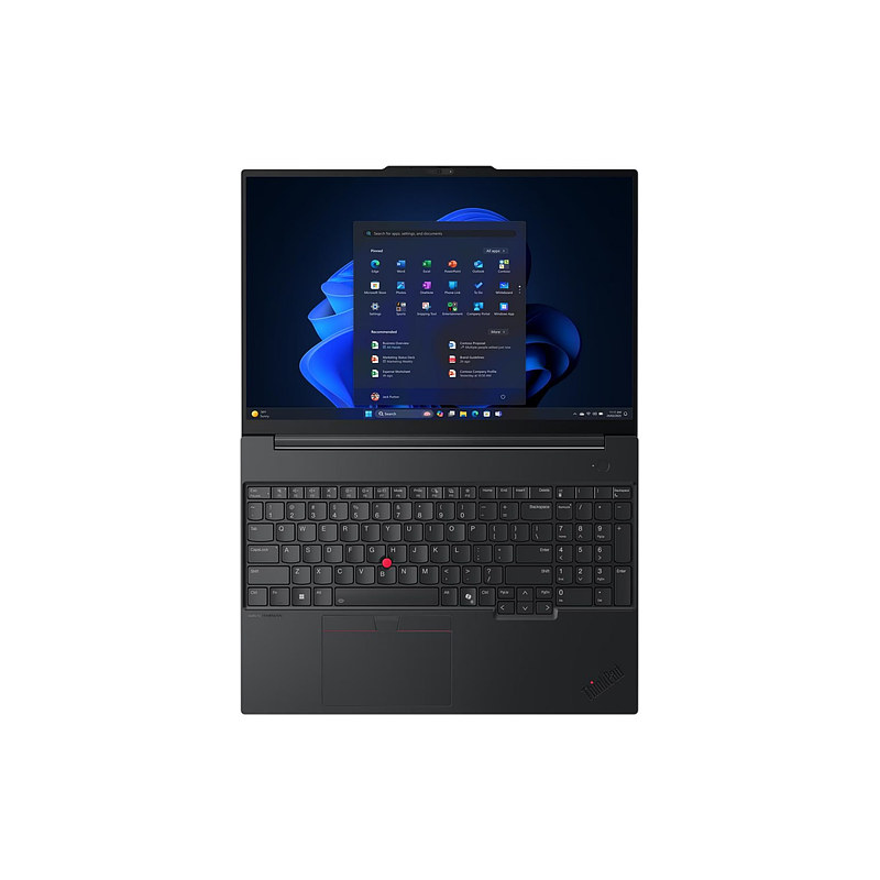 Laptop Lenovo ThinkPad E16 Gen 3 21SR002HVA | Ultra 5 225H, 16GB, 1TB, Intel Arc 130T , 16.0inch WUXGA, No OS, Đen