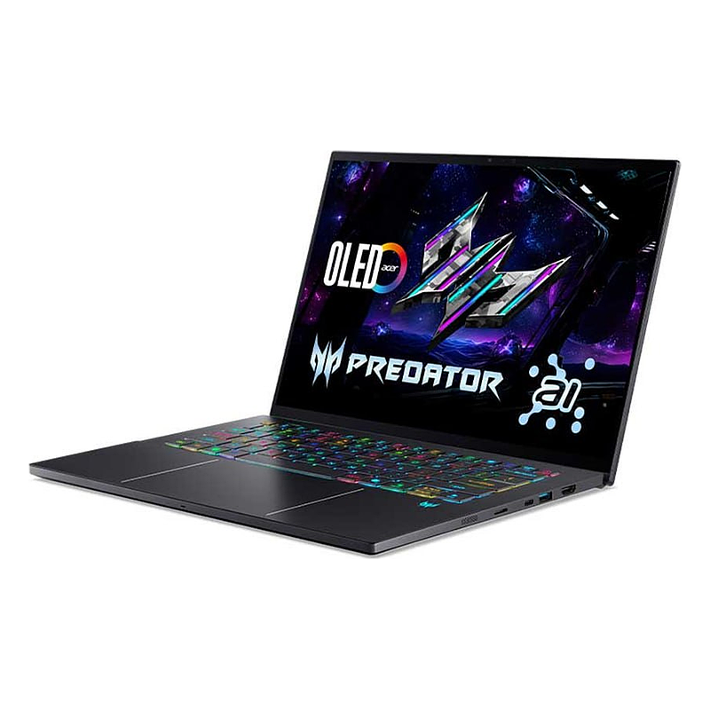Laptop Acer Predator Triton 14 AI PT14-52T-99TU | Ultra 9 288V, RTX 5070, 32GB, 2TB, 14.5 inch 2.8K OLED 120Hz Touch, Win 11, Đen