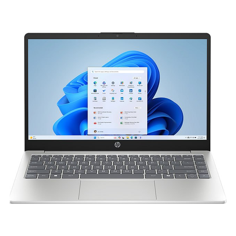 Laptop HP AI 14-hc0028TU D72BJPA | Ultra 5 225U, 16GB, 512GB, Intel Graphics, 14 inch FHD, Win 11, Natural Silver